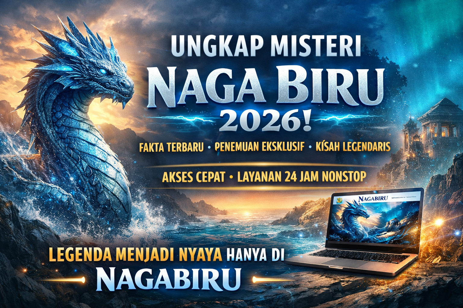 NAGABIRU : Fakta dan Penemuan Terbaru Naga Biru Di Indonesia 2026 image 1